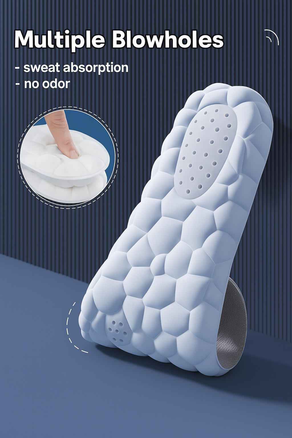 4D Latex Sport Insoles