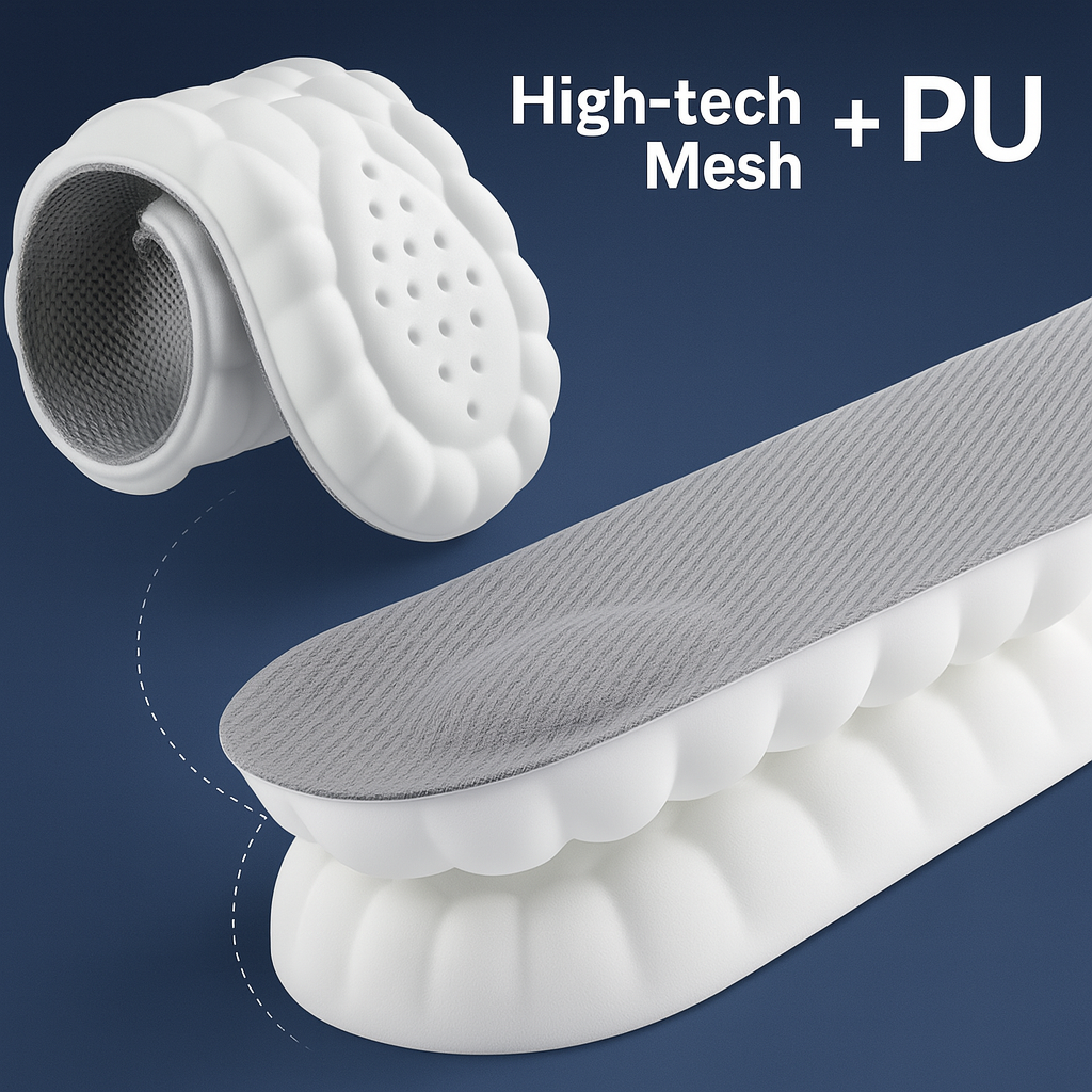 4D Latex Sport Insoles