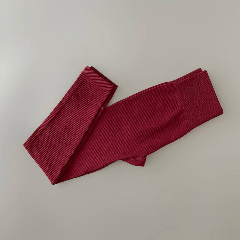 Ribbed Yoga Leggings-S Cure-Sports Cure