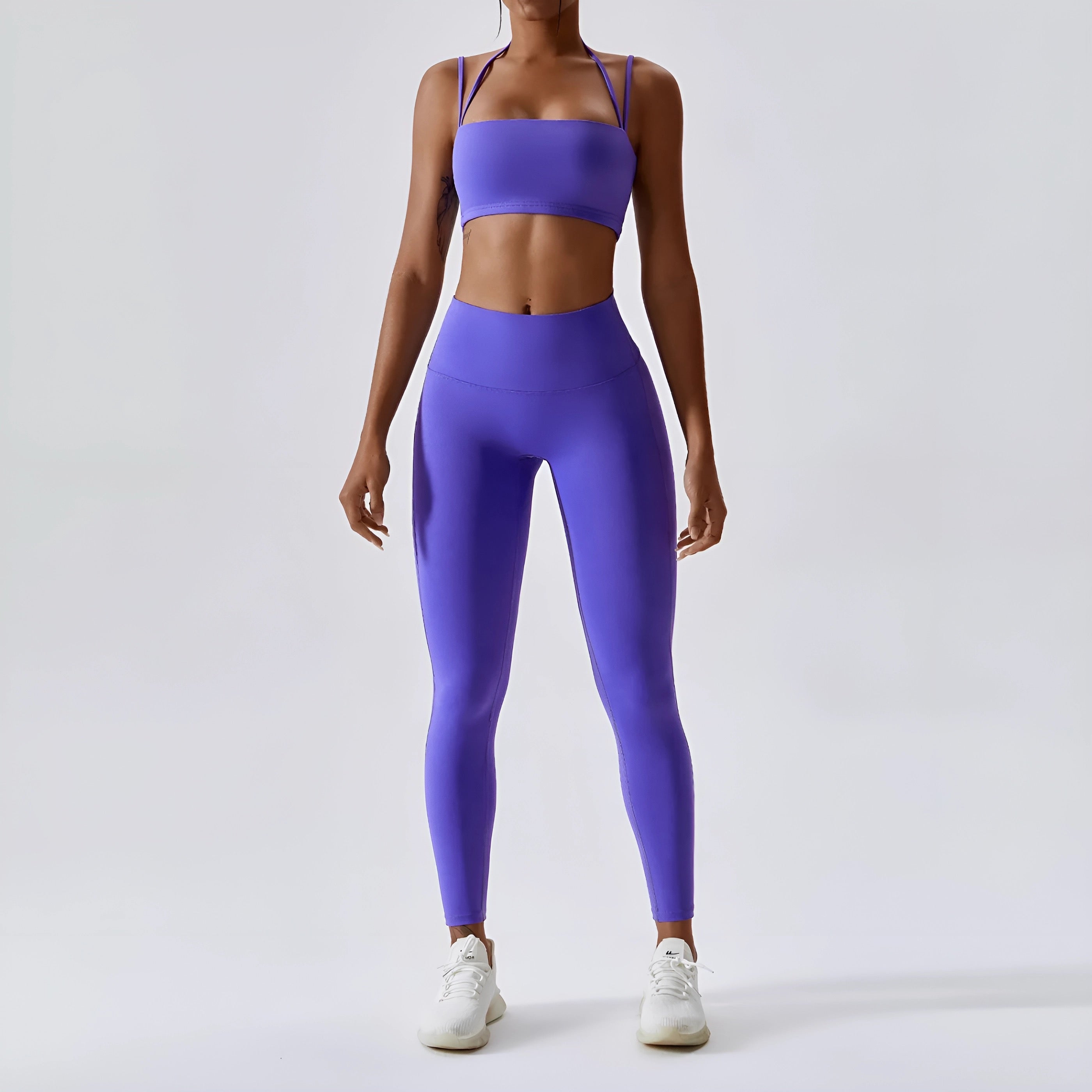 Women's Two-Piece Gym Set-S Cure-Sports Cure