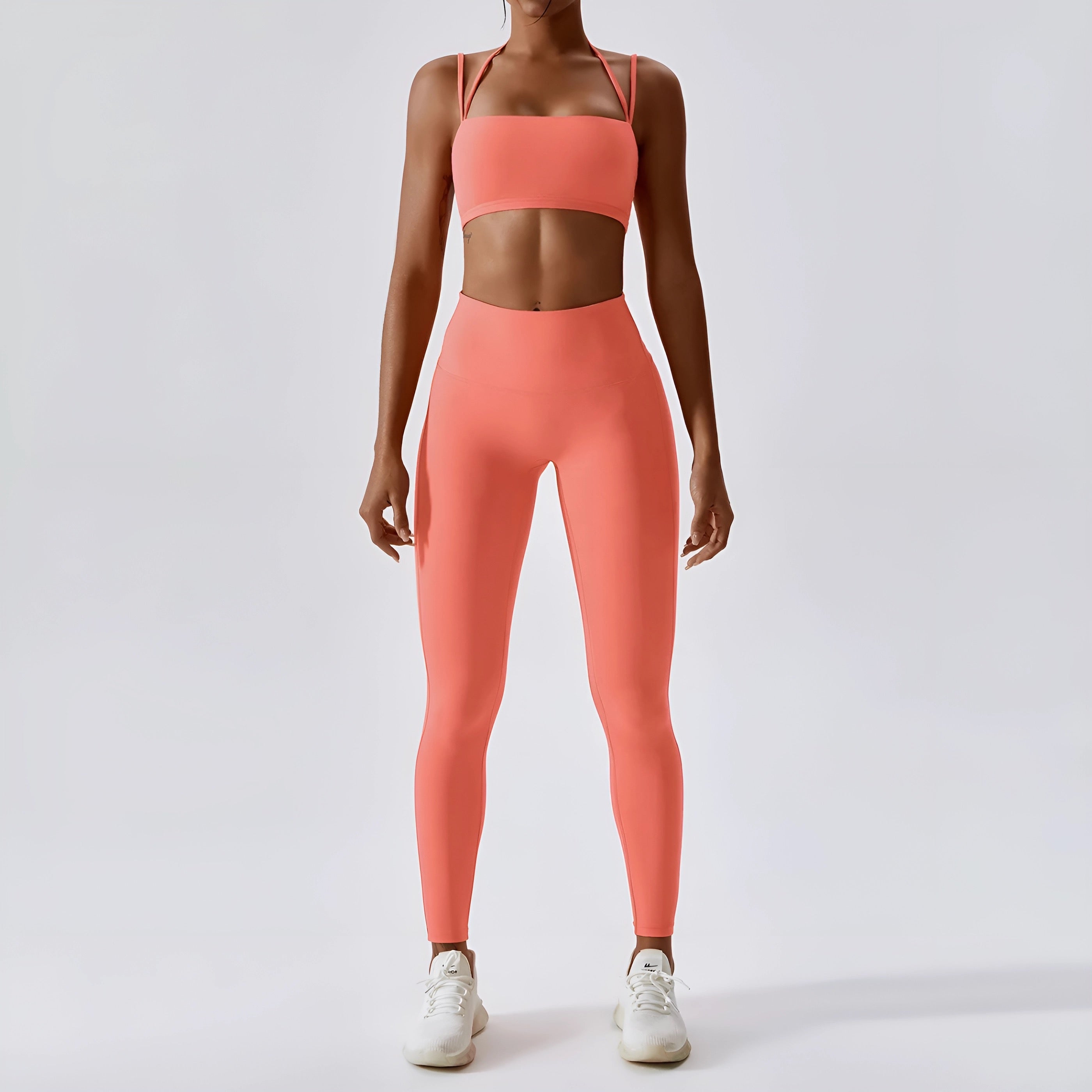 Women's Two-Piece Gym Set-S Cure-Sports Cure