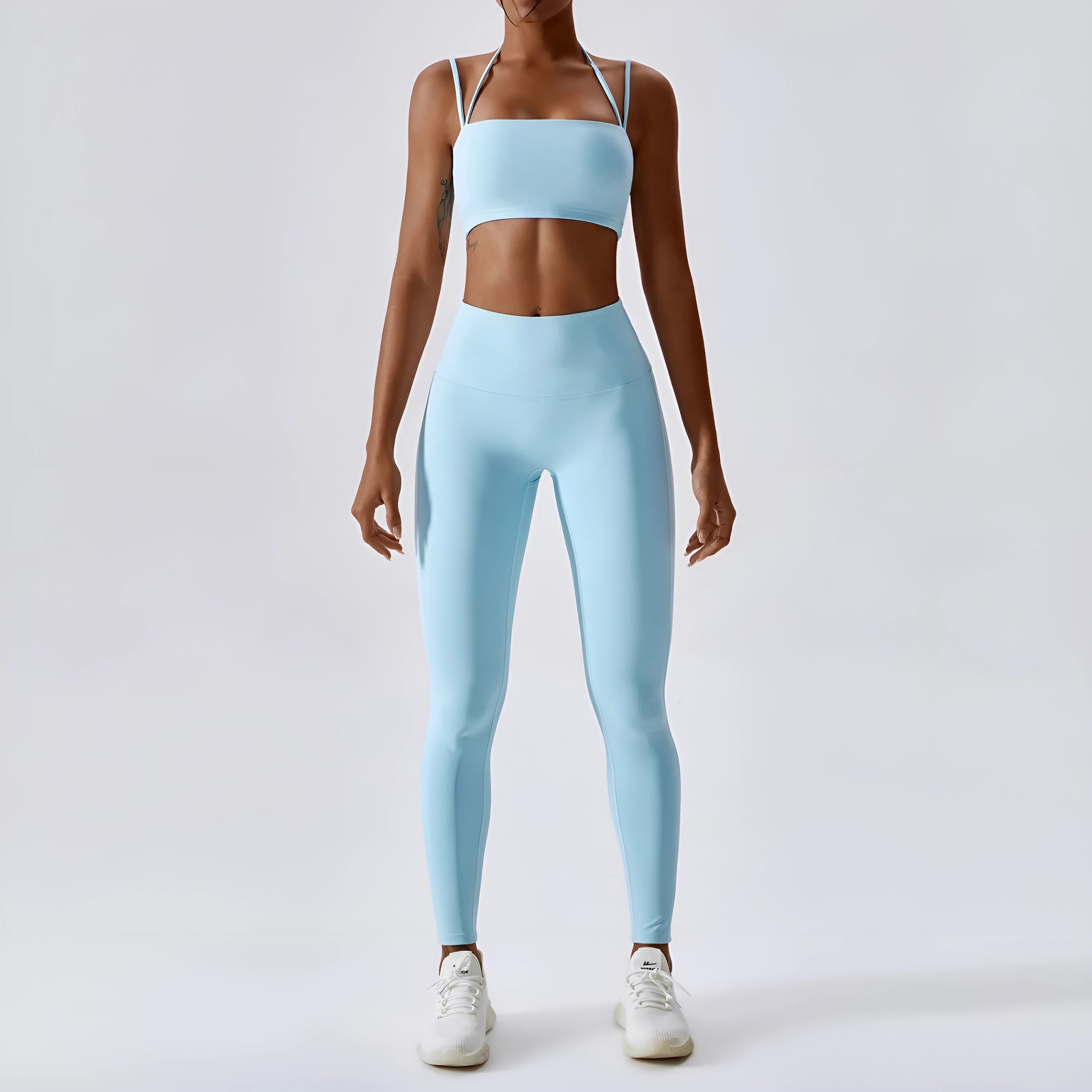 Women's Two-Piece Gym Set-S Cure-Sports Cure
