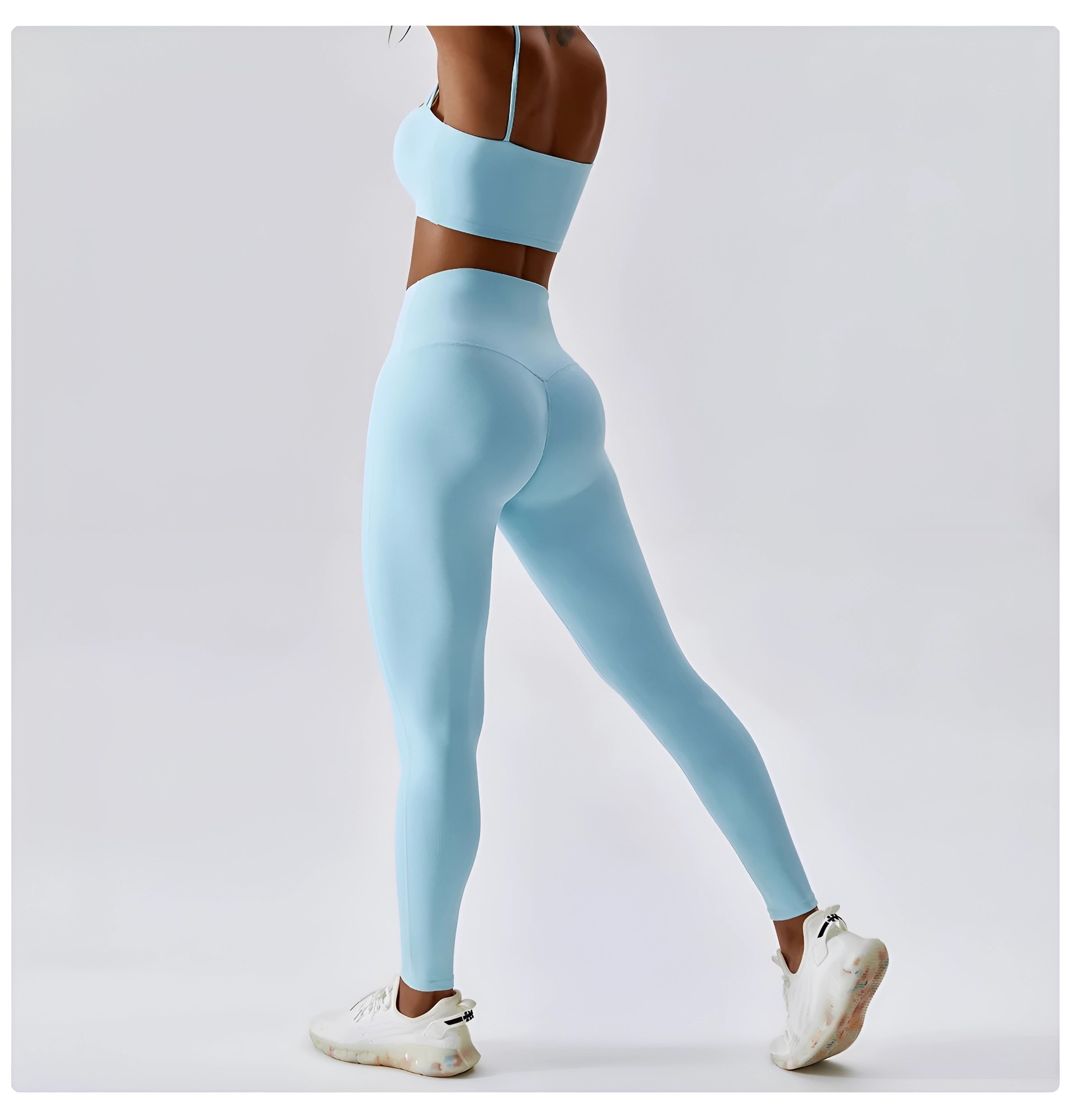 Women's Two-Piece Gym Set-S Cure-Sports Cure