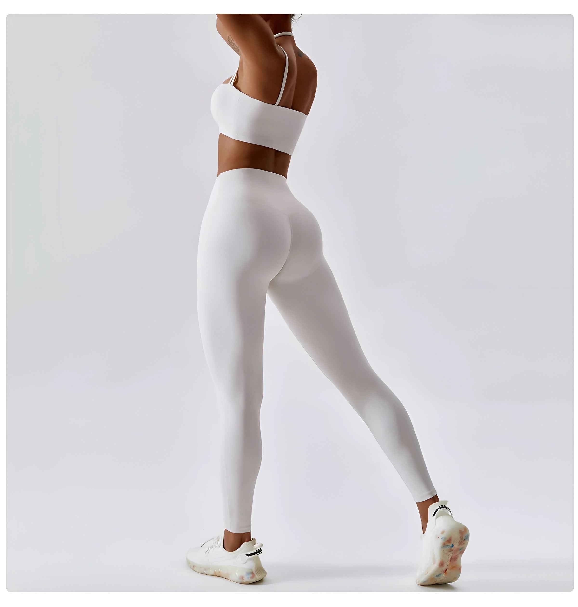 Women's Two-Piece Gym Set-S Cure-Sports Cure