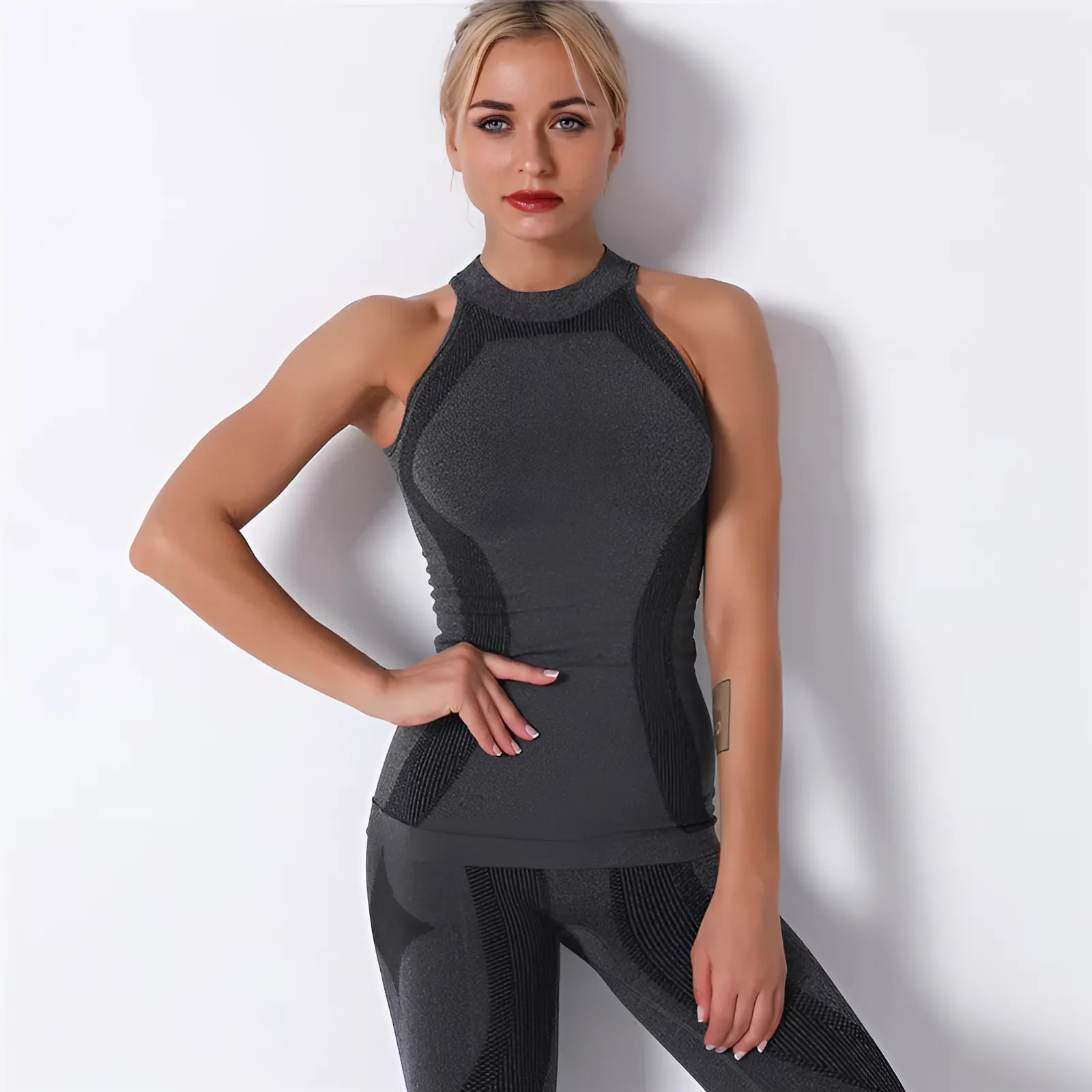 Women's Sleeveless Yoga Vest-S Cure-Sports Cure